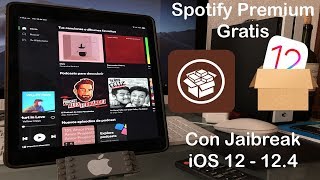 Spotify Premium GRATIS con Jailbreak Unc0ver y Checkra1n iOS 12  143 Cydia Sileo Zebra [upl. by Lander142]