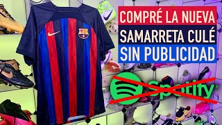 Compré LA NUEVA del BARÇA SIN PATROCINADOR [upl. by Koah]