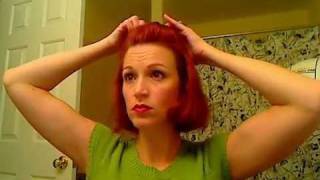 Pomps on Parade VintageModern Feminine Pompadour Tutorial [upl. by Verras]