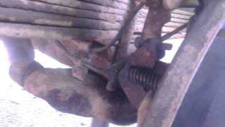 Hilux Handbrake Mechanism [upl. by Boiney]