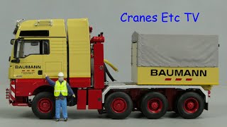 WSI MAN TGX XXL Baumann Heavy Haulage Tractor by Cranes Etc TV [upl. by Lecram62]