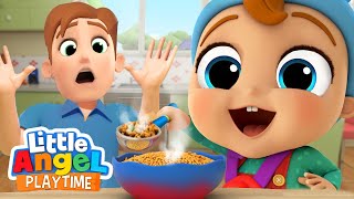 Mealtime Song  Fun Sing Along Songs by Little Angel Playtime [upl. by Adrial581]