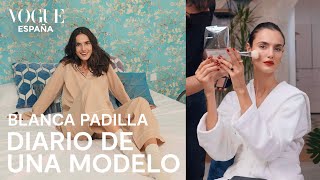 Blanca Padilla así es un día de su vida en Madrid  Diario de una modelo  VOGUE España [upl. by Puiia781]