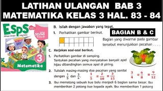 Latihan Ulangan Bab 3 Matematika Kelas 3 Halaman 83  84 [upl. by Tema]