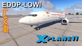 LIVE  XPlane 11  HalleLeipzig EDDP  Innsbruck LOWI [upl. by Yentnuoc]