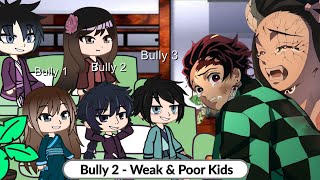 Tanjiro amp Nezuko Past Bullies React To Them  Their Future   KNY  Gacha Club [upl. by Knah]