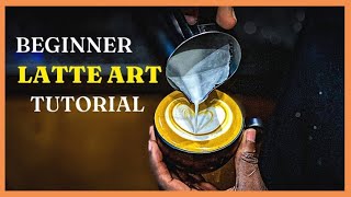 Learn Latte Art Basics Make Your First Latte art Masterpiece with This Latte art Tutorial [upl. by Aderfla407]