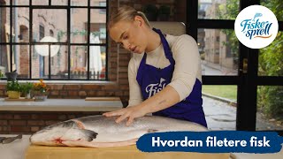 Hvordan filetere fisk  Fiskesprell [upl. by Etireugram215]