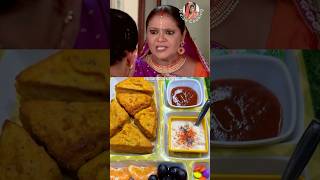 Rashi making Bread Pakoda 🍱🥪 shorts sathnibhanasathiya rashi [upl. by Parry]