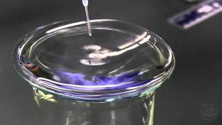 Stearic Acid Monolayer on Water 1080p HD [upl. by Yaj]