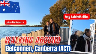 WALKING AROUND BELCONNEN CANBERRA feat Lake Ginninderra  Life in Australia🇦🇺 [upl. by Attennhoj]