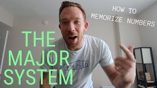 THE MAJOR SYSTEM MEMORIZING NUMBERS  RANDOM MEMORY TIPS 003 [upl. by Hsirt129]