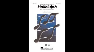 Hallelujah SAB Choir  Arranged by Roger Emerson [upl. by Ellerred27]