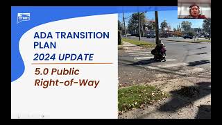 CTDOT 2024 ADA Transition Plan Presentation [upl. by Eoin]