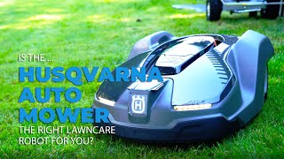 Is the Husqvarna Automower the Right Lawncare Robot For You [upl. by Jameson]