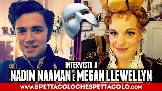 THE PHANTOM OF THE OPERA on London  Nadim Naaman  Megan Llewellyn interview [upl. by Wolk]