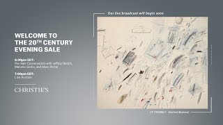 Live Stream  20th Century Art Evening Sale  Christies [upl. by Kippy91]