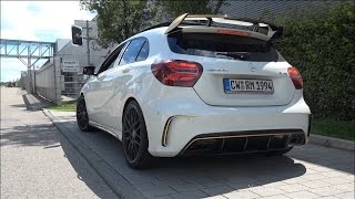 Mercedes 45 AMG meet revs amp lovely sounds 1080p [upl. by Luane]