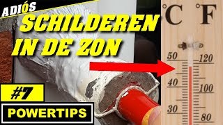 SCHILDEREN IN DE ZONeen paar KOELE TIPS Powertips 7 [upl. by Brittani989]