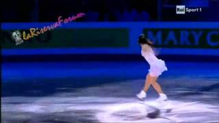 1 Italian Commentary  Miki Ando  Worlds 2011 EX encore [upl. by Neral]