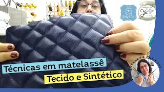 Dica Como eu Faço Matelassê Quilting Reto  Passo a passo super fácil [upl. by Siubhan]