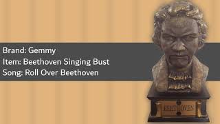 Gemmy Beethoven Singing Bust Audio Rip [upl. by Uchida]