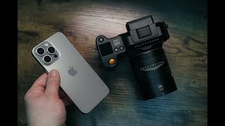 Hasselblad X2D VS Iphone 15 pro max [upl. by Ilsa]