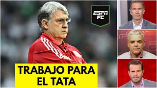 LA CALIDAD de MÉXICO da para MÁS El TATA MARTINO debe cambiar si quiere seguir en el TRI  ESPN FC [upl. by Tanaka]