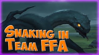 Snaking in Team FFA  Snake clan in 2v2v2v2  Northgard [upl. by Oria]