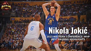 Nikola Jokić 2023 NBA Playoffs MVP  Assists Highlights [upl. by Noj197]