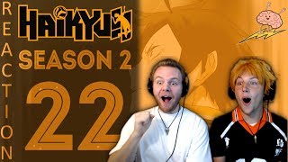 SOS Bros React  Haikyuu Season 2 Episode 22  YAMAGUCHI MY BOI [upl. by Magdalena832]