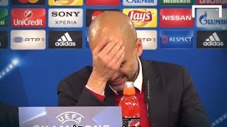 Pep forgets which language hes supposed to speak [upl. by Leraj]