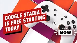 Google Stadia Is Free Starting Today  IGN Now [upl. by Kaine551]