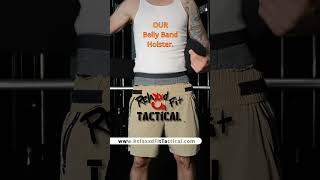 Belly Band Holster with Our CCW Velcro Gym Shorts concealedcarrynation [upl. by Iams408]