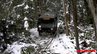 6X6 PINZ DOWN HILL SNOWwmv [upl. by Spielman]