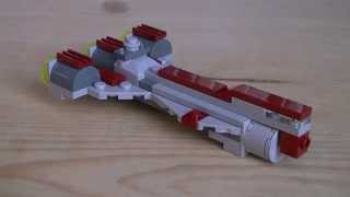 Lego Star Wars 30242 Republic Frigate Review [upl. by Adien34]