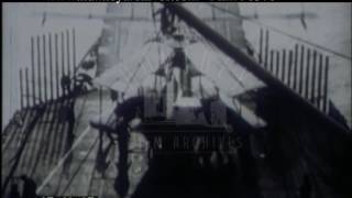 Flying Boats In WWI 1910s  Film 98378 [upl. by Ykcor]