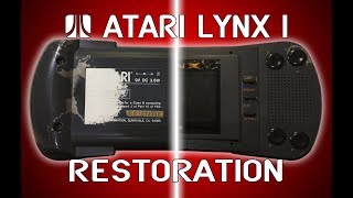 Atari Lynx I Restoration  Refurb [upl. by Willis161]