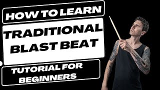 1 How To Learn Traditional Blast Beat ENGESP subtitles [upl. by Astri]