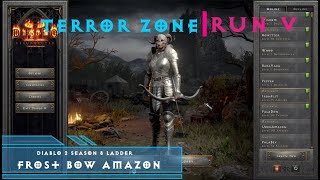 Diablo 2 Frost Bow Amazon Terror Zone Run V [upl. by Siffre450]