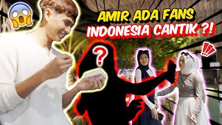 AMIR ADA FANS INDONESIA CANTIK   NABILA  AMIR  AM amp ELYA KE INDONESIA [upl. by Bullion574]