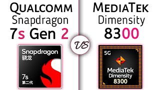 Snapdragon 7s Gen 2 vs Dimensity 8300  whats a better [upl. by Yenalem198]