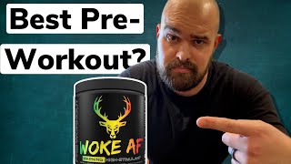 BEST PREWORKOUT  4 Month Review of Bucked Up Woke AF Preworkout [upl. by Ecinnej]