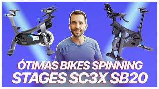 Comparativo das Bikes Stages SB20 vs SC3 [upl. by Bronnie806]