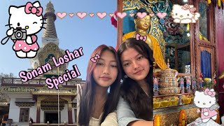 SONAM LOSARRANDOM VLOG DAY OUTFirst vlog❤️🧿 [upl. by Laup]