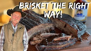 How to Smoke a Brisket RIGHT  An Easy StepByStep Guide [upl. by Humbert]