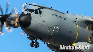 Military and Warbird Arrivals  Spirit of St Louis Airshow 2019 [upl. by Yeknarf]