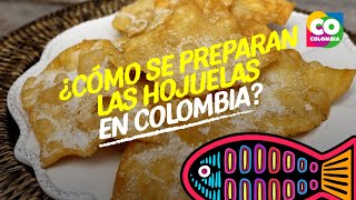 Así se preparan las Hojuelas  Comida típica de Colombia [upl. by Hgieleak654]