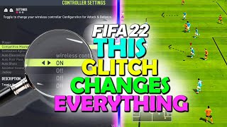 This GLITCH CHANGES EVERYTHING in FIFA 22  FIFA 22 GAME CHANGING GLITCH  FIFA 22 SETTINGS GLITCH [upl. by Hannibal]