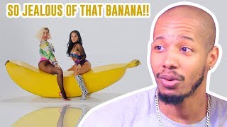 Anitta With Becky G  Banana Official Music Video REACTION [upl. by Einnij]